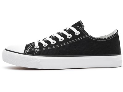 Wholesale Womens Shoes Zapatos Mujeres Custom Low Top Canvas Shoes Lace Up Plain Men'S Canvas Shoes For Unisex图7