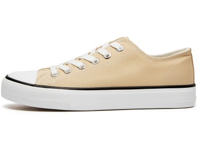 Wholesale Womens Shoes Zapatos Mujeres Custom Low Top Canvas Shoes Lace Up Plain Men'S Canvas Shoes For Unisex图9