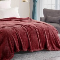 Soft Fuzzy Double King Size Thick Winter Flannel Fleece Throw Blanket for Sofa Bed