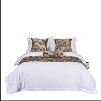 Single Bedsheets Hotel Plain Bed Sheets King Size Bed Wrinkle Fade Resistant Hotel Bed Sheets Set For Adults
