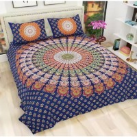 custom made 100% cotton bedsheets in different designs & various sizes in abstract & geometrical designs in size 90 x 108 inch