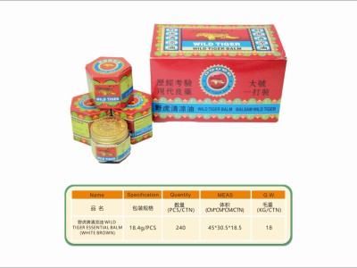 WILD TIGER ESSENTIAL BALM (WHITE BROWN)图2