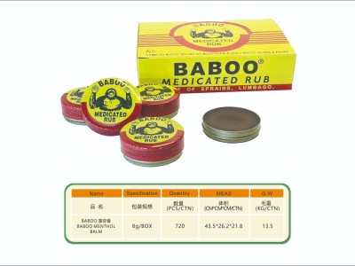 BABOO MENTHOL BALM图2
