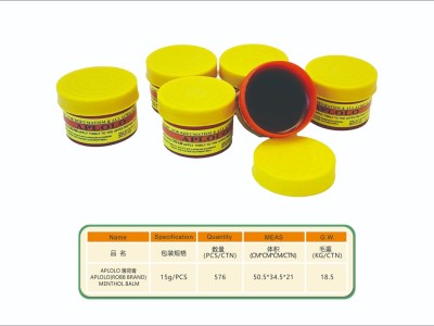 APLOLO(ROBB BRAND) MENTHOL BALM图2