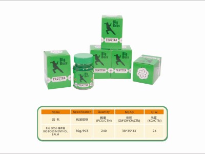 BIG BOSS MENTHOL BALM图2