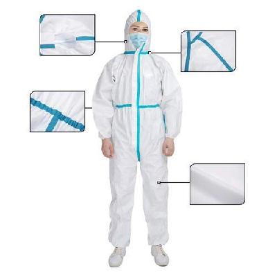 Anti-Coronavirus Disposal Medical Integrated Protective Coverall