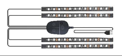 USB Car LED Strip Light
