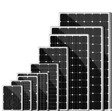 25W 18V single crystal solar panel solar photovoltaic module photovoltaic power generation solar panel power generation board