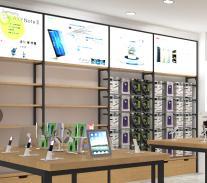 Mobile phone accessories side cabinet