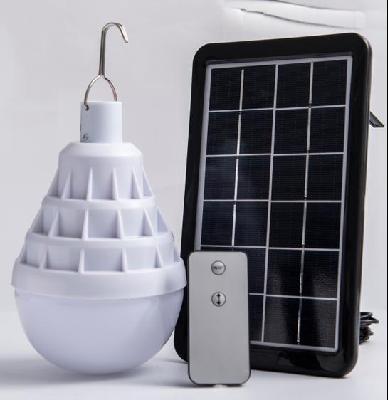 Solar controlled LED bulbs
