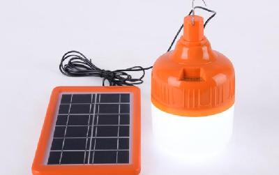 Solar controlled LED bulbs