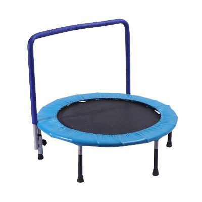 Trampoline adult children adjustable handrail home gym trampoline toddler entertainment jumping jacks fitness equipment