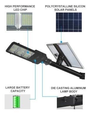 Ala 40W 60W 150W Outdoor All-in-One Smart LED Solar Street Light with Light Pole and LED Solar Light