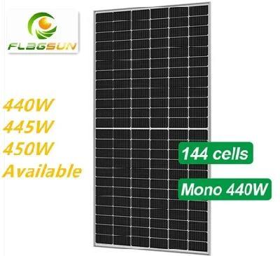 Solar Energy Mono Perc 9bb 430W 440W 450W 460W PV Photovoltaic Solar Panel for Solar Home System