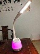 New wireless charging desk lamp foldable LED touch USB charging reading and learning fashion perpetu图5