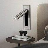 Cross border customized wall lamp for hotel engineering, bedroom, bedside lamp, embedded rectangular