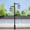 Outdoor waterproof garden light in the community, 3-meter double headed Chinese antique garden garde图5