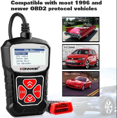 10 Modes Car Engine Diagnostic Scanner Tool 