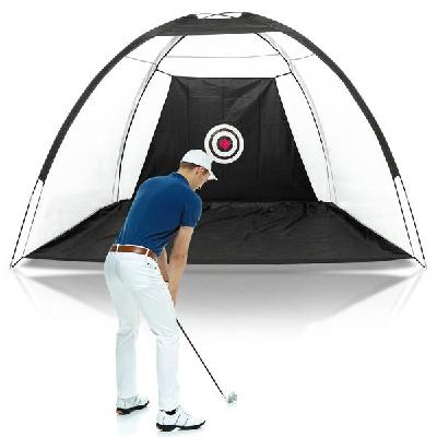 Outdoor Waterproof Folding Golf Training Target Practice Net Black