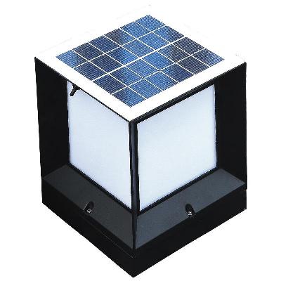 Modern Garden Main Solar Energy Deck Fence Gate Outdoor LED Solar Light For Post