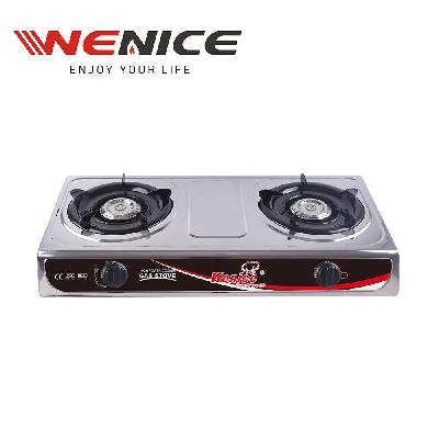 2 burner gas stove commercial gas stove