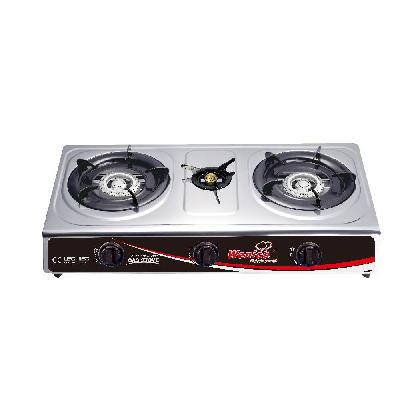 Gas stove stainless steel with stand great quality