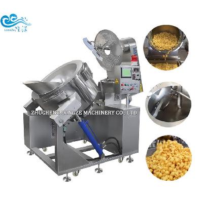 Automatic Continuous Popcorn Processing Production Line