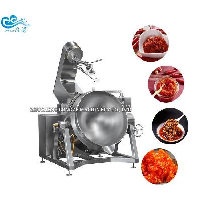 Commercial Cherry Jam Rose Paste Multi Agitator Jacketed Jam Cooking Kettle With Best Price