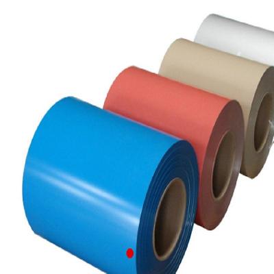 Color coated aluminum coil