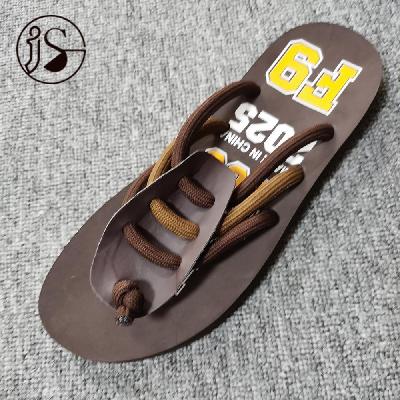 New design custom anti-slip beach flip flops 012