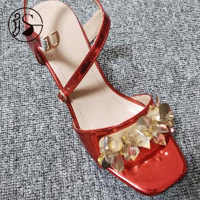 New design custom fashion slippers 053