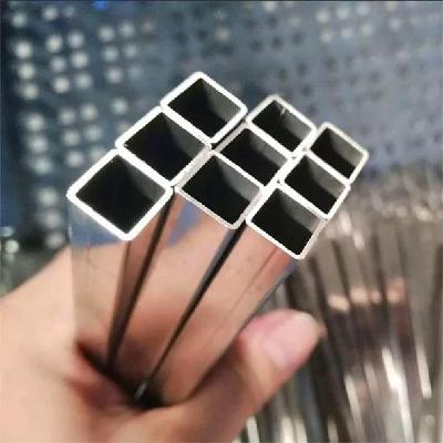 Factory direct sale high quality cold rolled 304 brushed stainless steel seamless square tube
