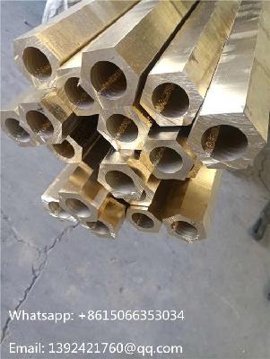 Industrial brass pipe