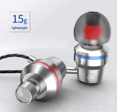 1.2M PVC cable in-ear earphone with 3.5mm jack standard G2 earphone