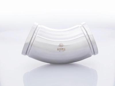 Grooved 45° elbow