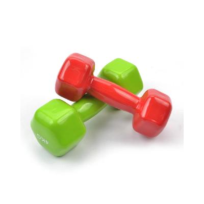 vinyl dipping hex dumbbell arc handle