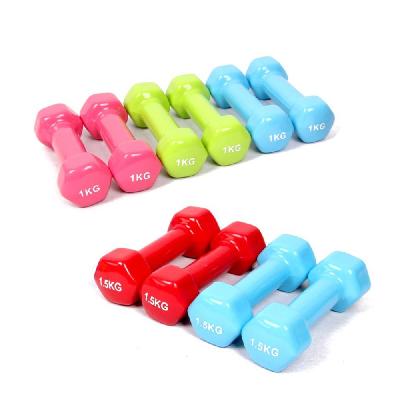 vinyl dipping hex dumbbell
